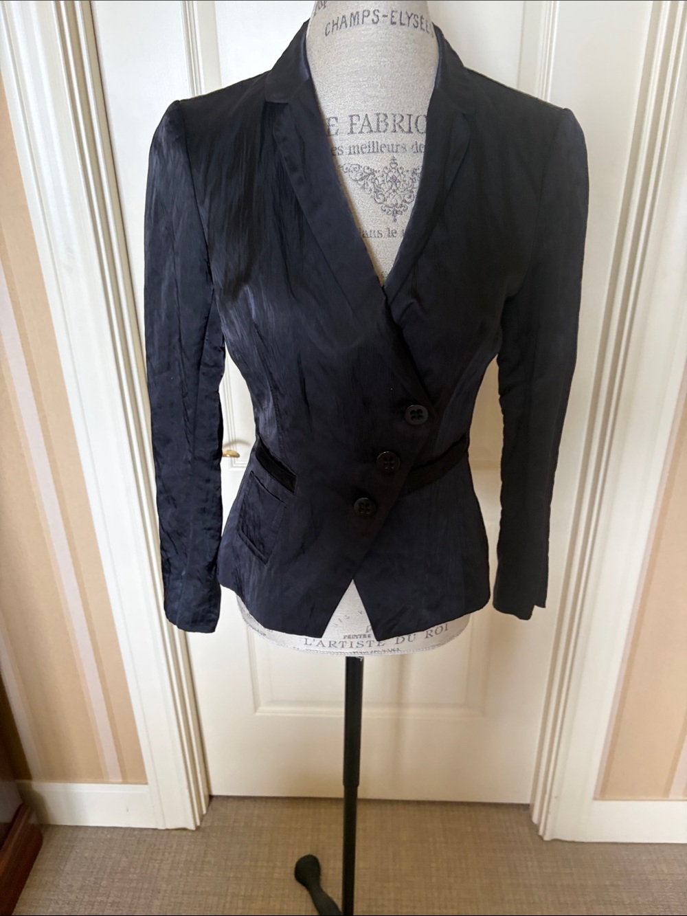 People Like Frank Black Tailored Blazer